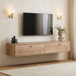 Nordure Soporte para TV Ligne 160 - Roble zafiro